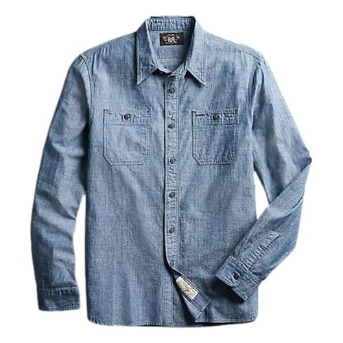 Indigo Chambray Workshirt Rinse