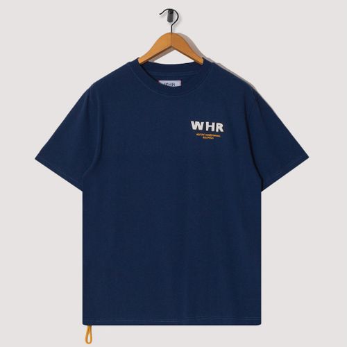 Wobbly Worker Tee - Navy