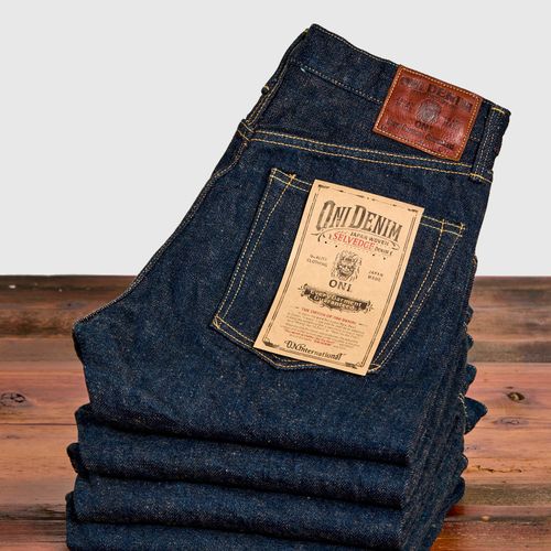 246ZR-KAKBR "Secret Kabukimimi" 20oz Selvedge Denim - Clean Straight Fit