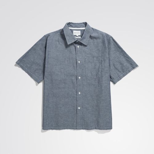 Ivan Relaxed Cotton Linen SS Shirt