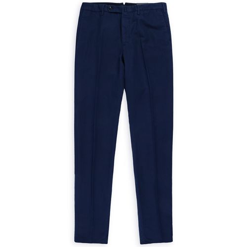 Incotex Chinolino Regular Trousers: Navy