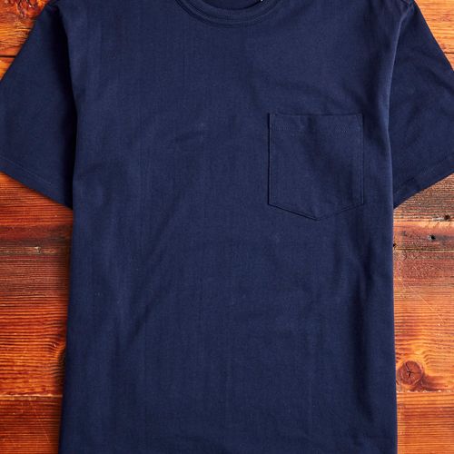 Pocket T-Shirt in Navy