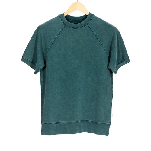 Paulino Sea Moss Cotton Short Sleeve Sweater