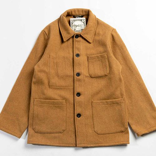 Le Laboureur Wool Work Jacket – Camel