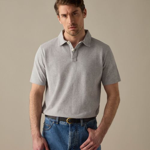 TORKEL Polo Shirt Grey Melange Grey Melange