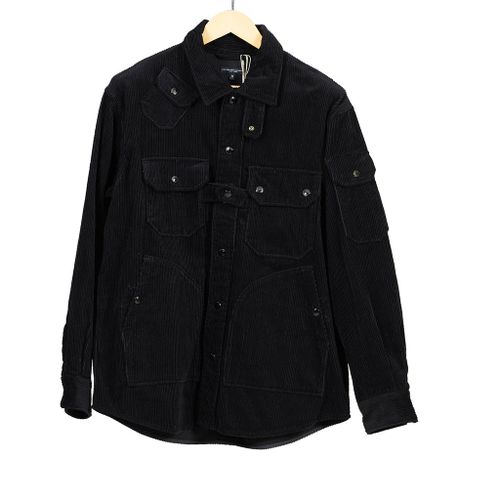 Explorer Shirt Jacket 8W Corduroy Black