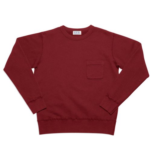 Set-In Sweat w/PKT / Burgundy