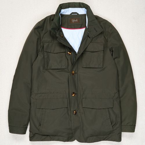 Cifonelli Green Down Field Jacket (Pre-Owned)