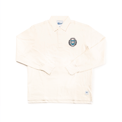 Yale Rugby Shirt - White