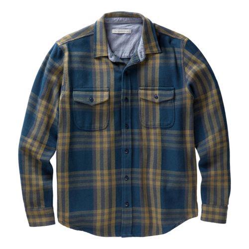 Blanket Shirt Marine Fox Creek Plaid