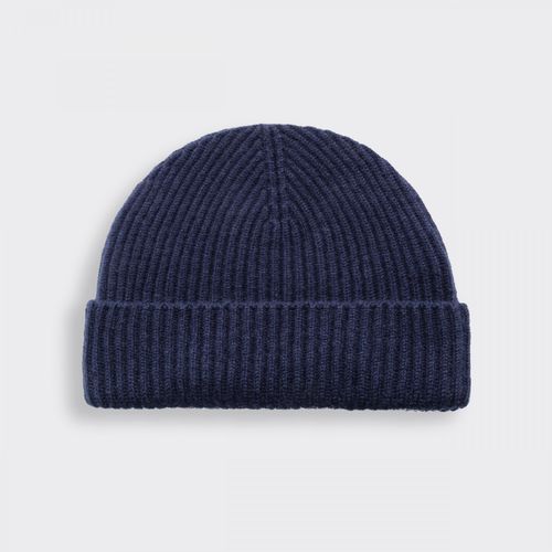 Cashmere Beanie : Navy