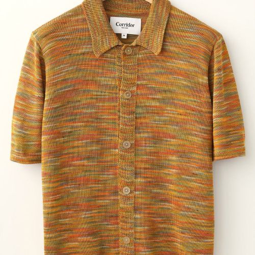 Hand-Dyed SS Buttondown - Yellow