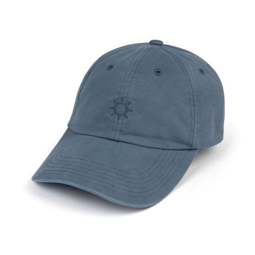 Trunk Washed Cotton Twill Baseball Cap: Mid Blue