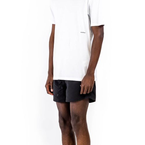 Coffey Short Sleeve T-Shirt White Cotton