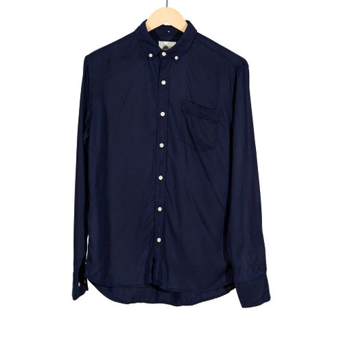 Beam Tencel Shirt Navy