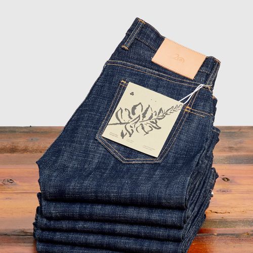 CT-102xn "Natural Indigo" 15.4oz Selvedge Denim - Classic Tapered Fit