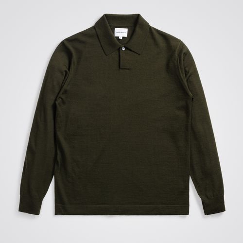 Jon Tech Merino LS Polo