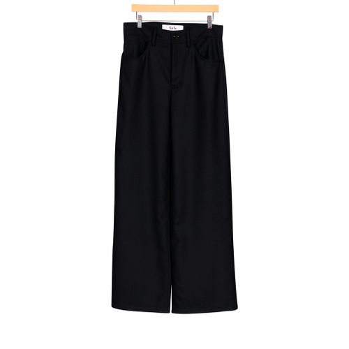 Jiro Trouser Black Wool