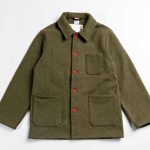 Le Laboureur Wool Work Jacket – Khaki