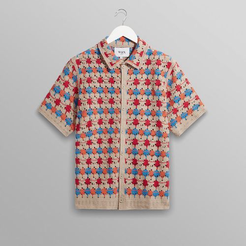 Porto Shirt Multi Splash Crochet