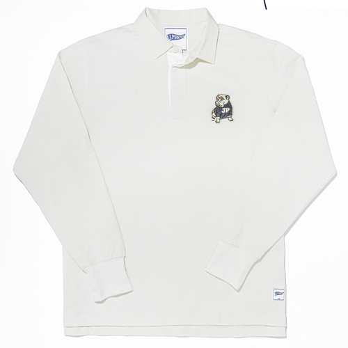 Bulldog Rugby Shirt - White