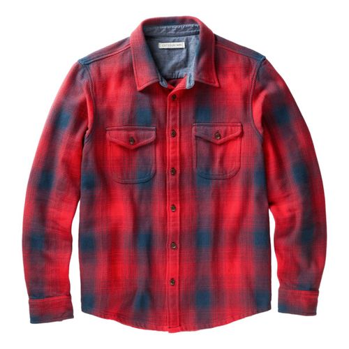 Blanket Shirt Safety Red Overlook Plaid