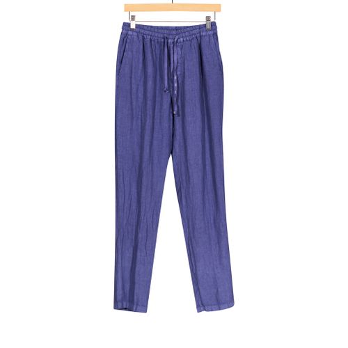 Mattia Linen Trouser Light Blue