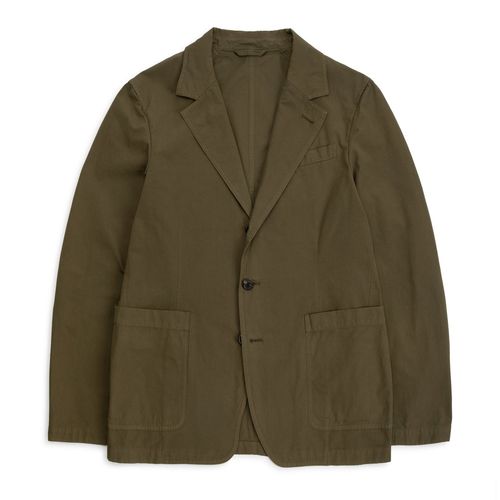 Trunk Culcross Cotton Poplin Jacket: Olive