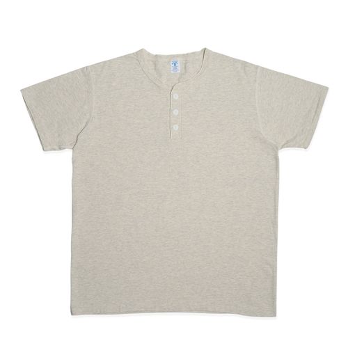 S/S Henley Tee / Oatmeal