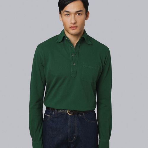 TED Polo Shirt Dark Green Dark Green