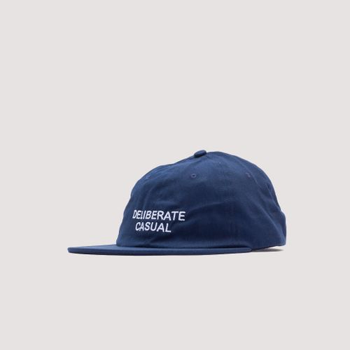 Deliberate Casual Cap - Navy