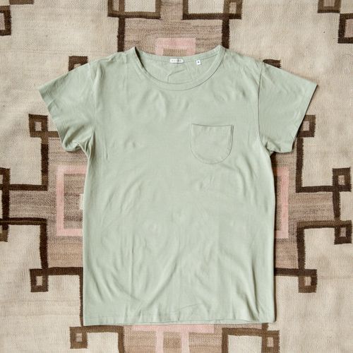 Tubular Pocket Tee Shirt - Faded Olive