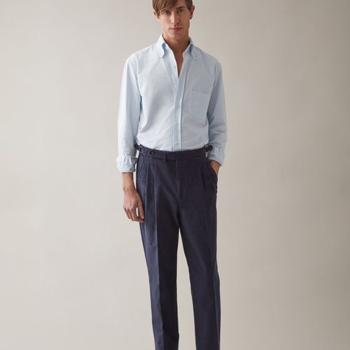 ANTONIO Corduroy Trousers Navy Navy