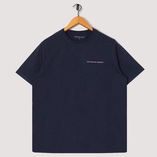 Logo Tee - Navy/Viola