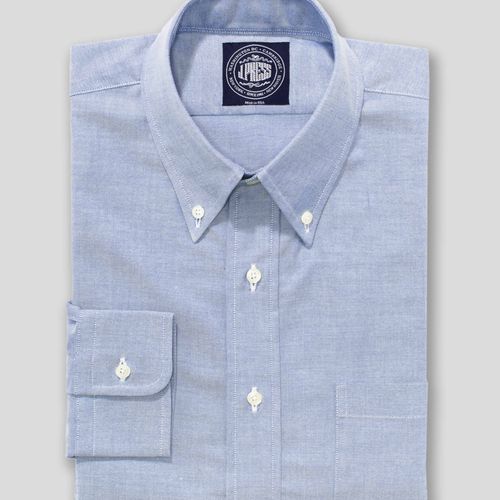 Blue Oxford Dress Shirt - Trim Fit