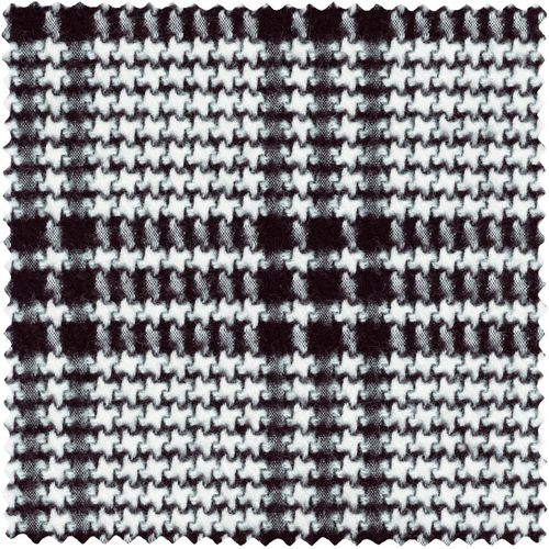 Black Large Houndstooth Check