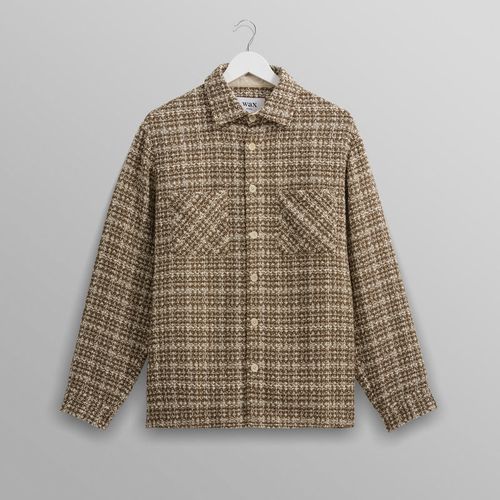 Whiting Overshirt Khaki Mercer Check