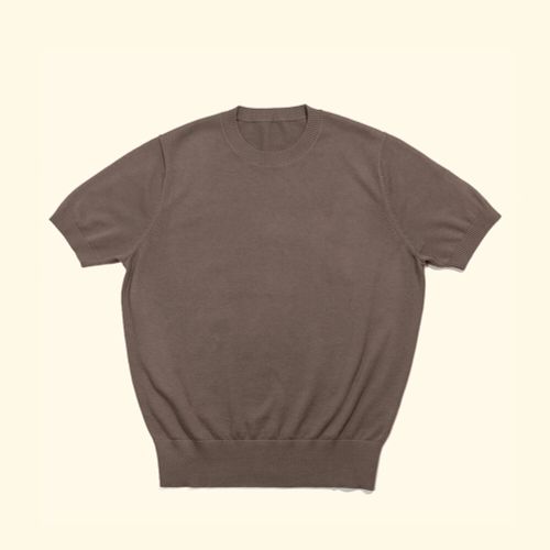 Knitted T-Shirt - FossilKnitted T-Shirt - Fossil