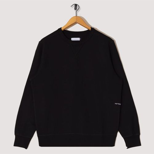 Pop Logo Crewneck Sweatshirt - Black