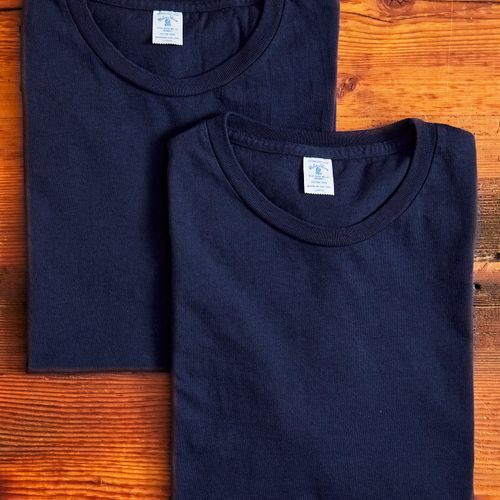 2-Pack Short Sleeve Crew Tee in Navy