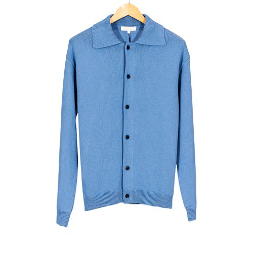 Formal Polo Shirt Dusty Blue