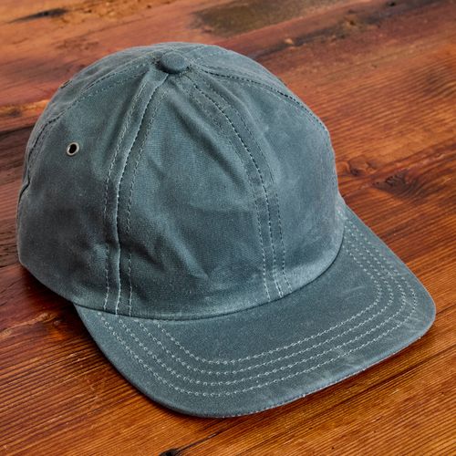 Baseball Hat in Wax Canvas Harbor Blue