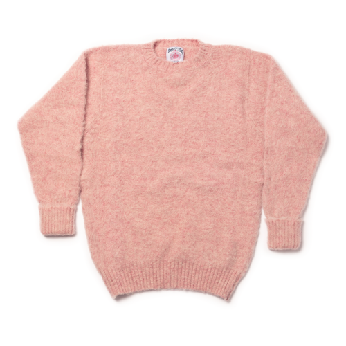 Shaggy Dog Sweater Pink Heather - Classic Fit