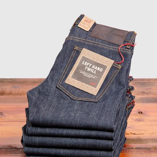 "Left Hand Twill" 13.75oz Selvedge Denim - Super Guy Fit