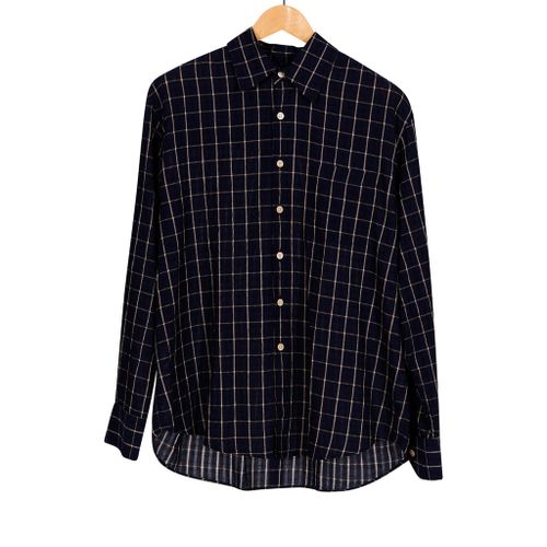 Above Shirt Dark Mediterranean Check