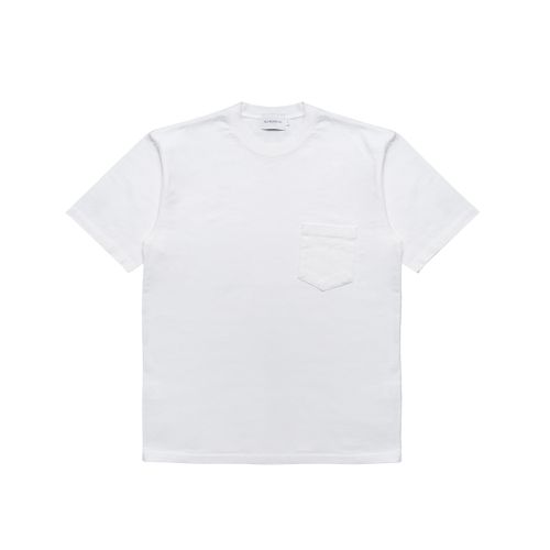 All Blues Co Pocket Tee – White