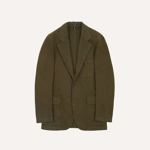 Olive Heavy Cotton Twill Games Blazer Mk. I