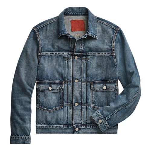 Overdale Indigo Denim Trucker Jacket Overdale Wash