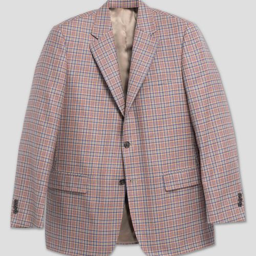 Dark Tan Multi Check Sport Coat