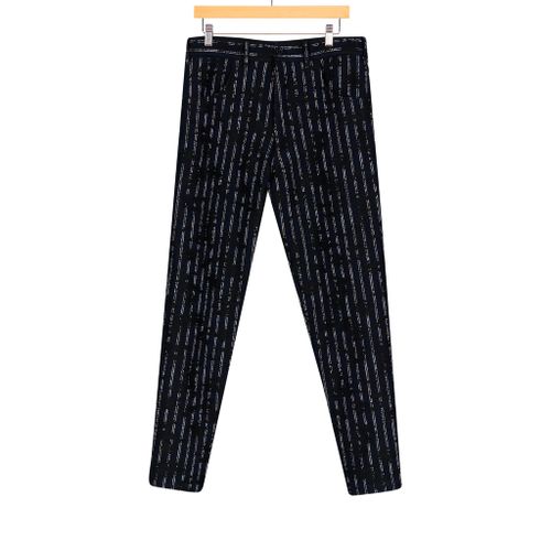 Carpenter Pant Black Navy Jacquard